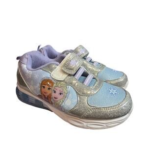Frozen Elsa & Anna Light-up Tennis Shoes, Girls 13